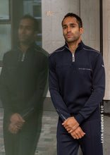 Load image into Gallery viewer, SAPPORO TRICOT QUARTER ZIP TOP DTS SAPPORO NAVY