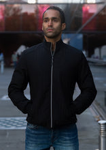 Load image into Gallery viewer, BERETTA FUNNEL NECK MICRO PUFFA JACKET DJK BERETTA BLACK