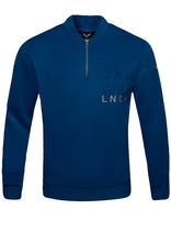 Load image into Gallery viewer, OSAKA TRICOT QUARTER ZIP TOP DTS OSAKA COBALT BLUE