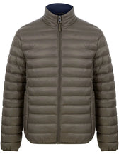 Load image into Gallery viewer, INIGO PUFFA FUNNEL NECK JACKET KHAKI