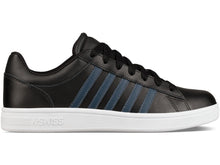 Load image into Gallery viewer, K-SWISS COURT WINSTON BLACK/OMBRE BLUE
