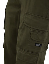 Load image into Gallery viewer, CATHAY CUFF CHINOS TROUSERS KHAKI
