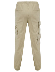 CATHAY CUFF CHINOS TROUSERS STONE