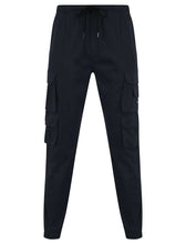 Load image into Gallery viewer, CATHAY CUFF CHINOS TROUSERS NAVY
