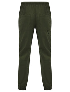 KOFI CUFF CHINOS TROUSERS KHAKI