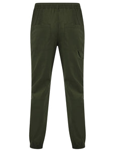 KOFI CUFF CHINOS TROUSERS KHAKI