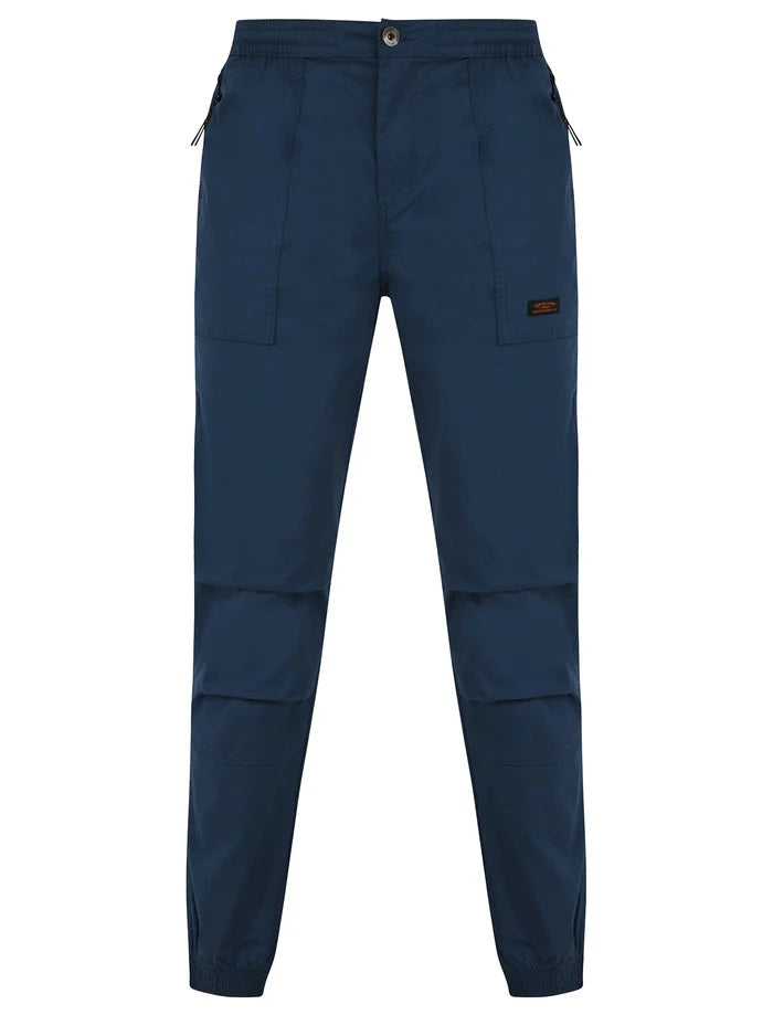 KOFI CUFF CHINOS TROUSERS PETROL