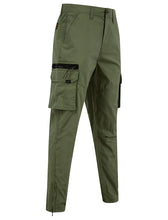 Load image into Gallery viewer, COSTELLO CUFF CHINOS TROUSERS OLIVE
