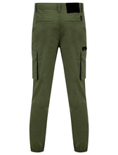 Load image into Gallery viewer, COSTELLO CUFF CHINOS TROUSERS OLIVE
