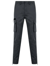 Load image into Gallery viewer, COSTELLO CUFF CHINOS TROUSERS CHARCOAL
