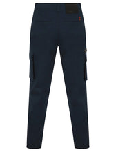 Load image into Gallery viewer, COSTELLO CUFF CHINOS TROUSERS NAVY
