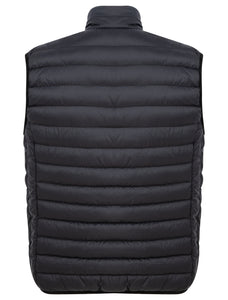 YELLIN PUFFA BODY WARMER BLACK