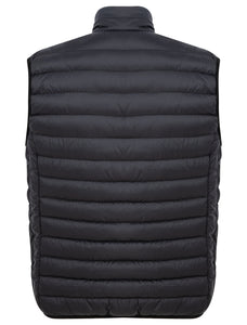 YELLIN PUFFA BODY WARMER BLACK