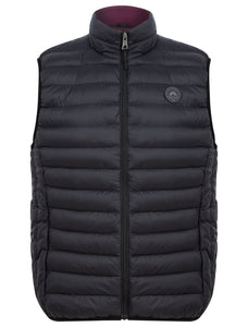 YELLIN PUFFA BODY WARMER BLACK