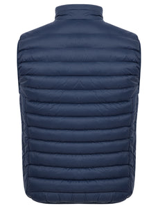 YELLIN PUFFA BODY WARMER NAVY