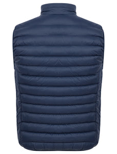 YELLIN PUFFA BODY WARMER NAVY