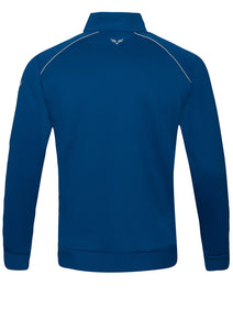 KOBE TRICOT QUARTER ZIP TOP DTS KOBE COBALT BLUE