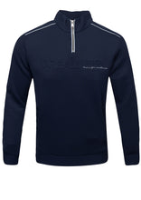 Load image into Gallery viewer, SAPPORO TRICOT QUARTER ZIP TOP DTS SAPPORO NAVY
