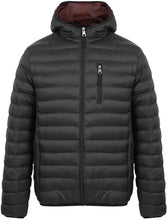 Load image into Gallery viewer, VIZZINI PUFFA HOOD JACKET BLACK
