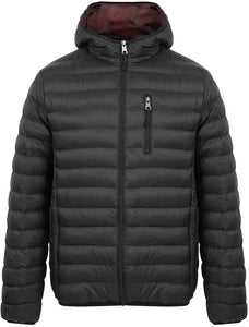 VIZZINI PUFFA HOOD JACKET BLACK