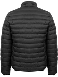 INIGO PUFFA FUNNEL NECK JACKET BLACK