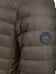 INIGO PUFFA FUNNEL NECK JACKET KHAKI