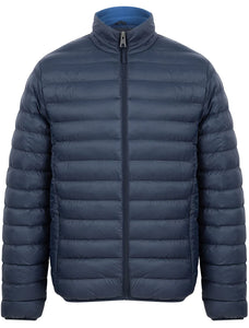 INIGO PUFFA FUNNEL NECK JACKET NAVY