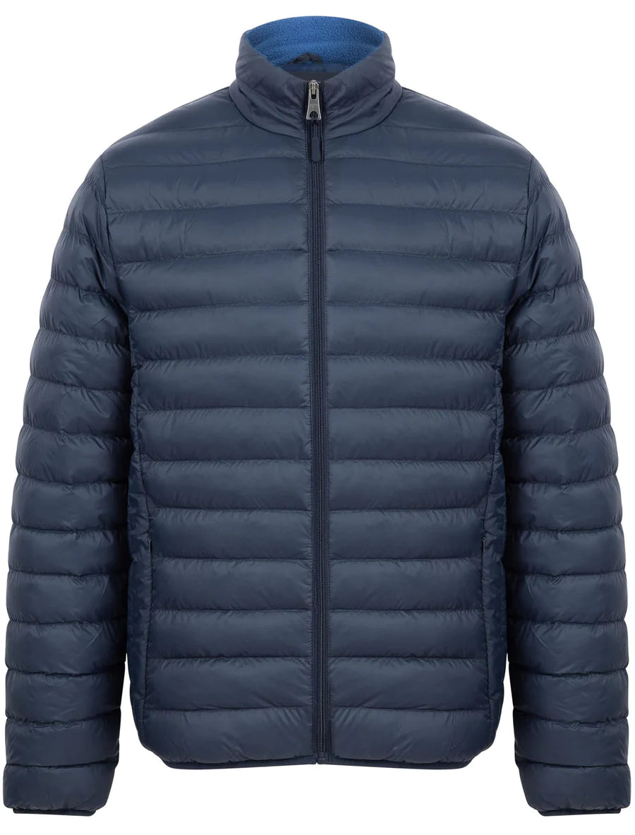 INIGO PUFFA FUNNEL NECK JACKET NAVY