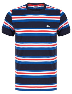 LE SHARK RITCHIE T SHIRT TRUE BLUE