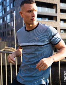 LE SHARK WEAVER T SHIRT PROVINCIAL BLUE