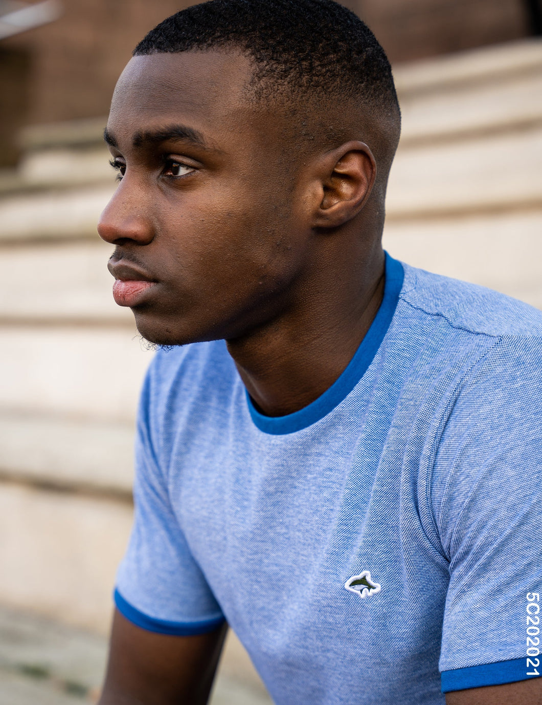 LE SHARK WATTS T SHIRT TRUE BLUE