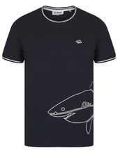 Load image into Gallery viewer, LE SHARK HOMER T SHIRT SKY CAPTAIN NAVY
