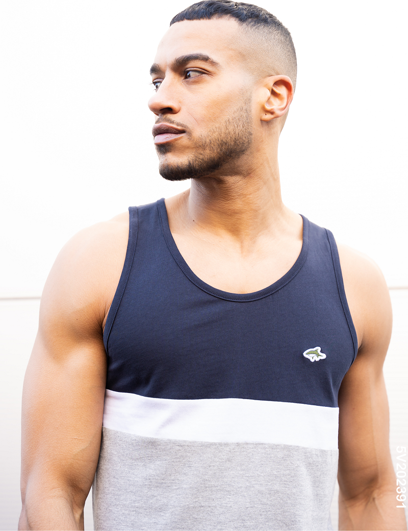 LE SHARK VICTORY VEST LIGHT GREY MARL