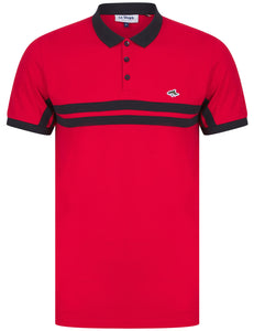 LE SHARK SALTWELL POLO SHIRT MARS RED