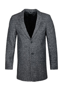 THREADBARE MENS MAYFAIR OR KENSINGTON LONG LINE OVERCOAT