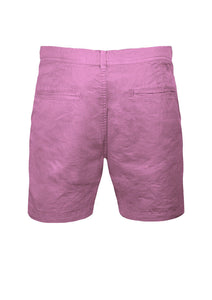 MENS CHINO SHORTS BRAVE SOUL COTTON TWILL PINK