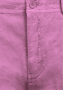 MENS CHINO SHORTS BRAVE SOUL COTTON TWILL PINK