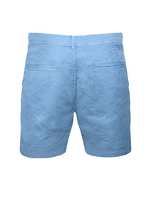 MENS CHINO SHORTS BRAVE SOUL COTTON TWILL NAVY