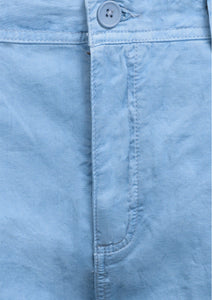 MENS CHINO SHORTS BRAVE SOUL COTTON TWILL NAVY