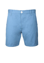 Load image into Gallery viewer, MENS CHINO SHORTS BRAVE SOUL COTTON TWILL BLUE
