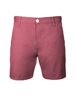 Load image into Gallery viewer, MENS CHINO SHORTS BRAVE SOUL COTTON TWILL WINE
