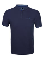 Load image into Gallery viewer, POLO SHIRT - JERSEY - WITH POCKET - NAVY
