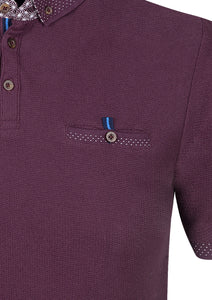 POLO SHIRT - JERSEY - WITH POCKET - RED