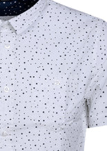 Load image into Gallery viewer, SHORT SLEEVE SHIRT WITH CIRCLE PRINT - WHITE

