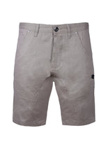 Load image into Gallery viewer, SLIM SHORTS WITH PATCH PATCH POCKETS; STONE
