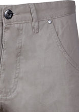 Load image into Gallery viewer, SLIM SHORTS WITH PATCH PATCH POCKETS; STONE
