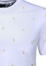 Load image into Gallery viewer, CREW NECK T SHIRT WITH ICE CREAM PRINT
