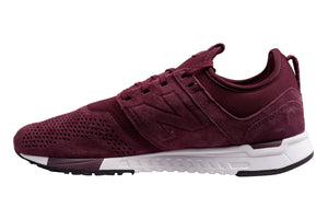 NEW BALANCE MRL247LR MAROON WITH WHITE