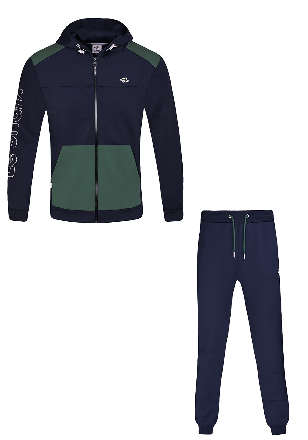 POPLAR TRICOT NAVY TRACKSUIT Posy Green