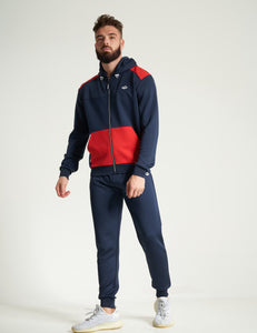 POPLAR TRICOT NAVY TRACKSUIT Barados Cherry